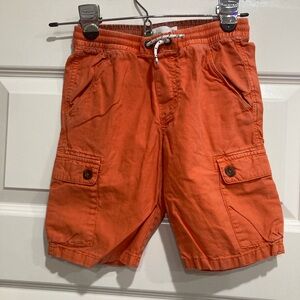 Boden Kids' Orange Drawstring Shorts